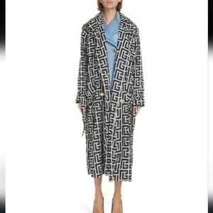 Balmain style trench coat size medium